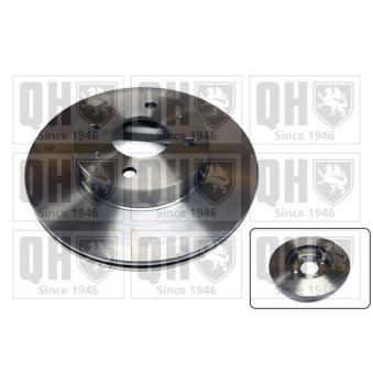 Jeu de 2 disques de frein avant QUINTON HAZELL OEM 402060M801