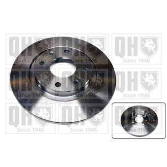 Jeu de 2 disques de frein avant QUINTON HAZELL OEM 424982