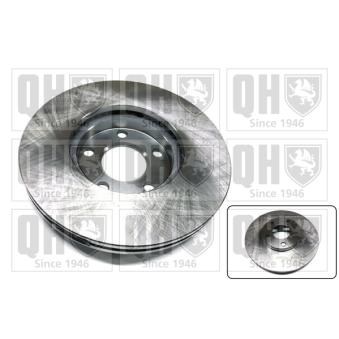 Jeu de 2 disques de frein avant QUINTON HAZELL OEM 8E0615301C