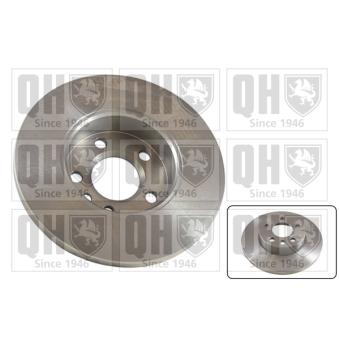 Jeu de 2 disques de frein avant QUINTON HAZELL OEM 701615301G