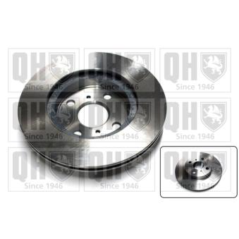 Jeu de 2 disques de frein avant QUINTON HAZELL OEM 4351210100