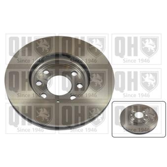 Jeu de 2 disques de frein avant QUINTON HAZELL OEM 569059