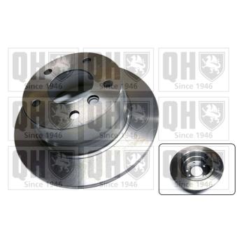 Jeu de 2 disques de frein arrière QUINTON HAZELL OEM 34216794298