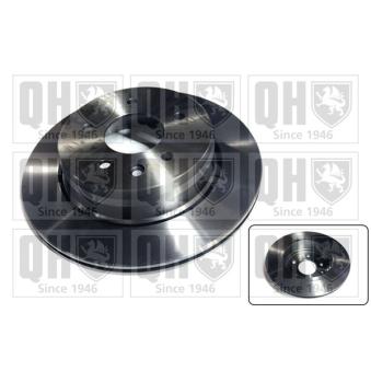 Jeu de 2 disques de frein arrière QUINTON HAZELL OEM JLM12426