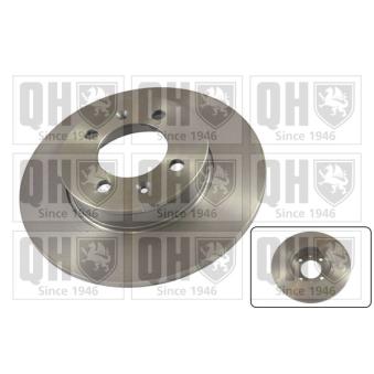 Jeu de 2 disques de frein arrière QUINTON HAZELL BDC5161