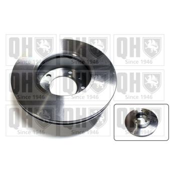 Jeu de 2 disques de frein avant QUINTON HAZELL OEM 4501421