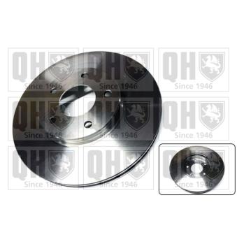 Jeu de 2 disques de frein avant QUINTON HAZELL OEM C2C41249