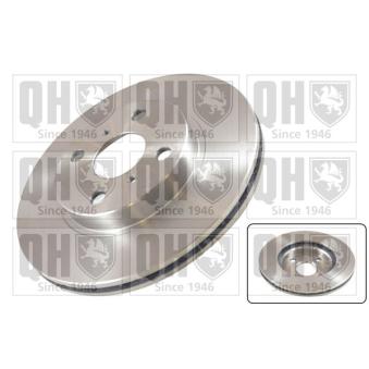 Jeu de 2 disques de frein avant QUINTON HAZELL OEM 4351252030