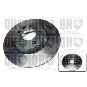 Jeu de 2 disques de frein arrière QUINTON HAZELL OEM 7D0615601A