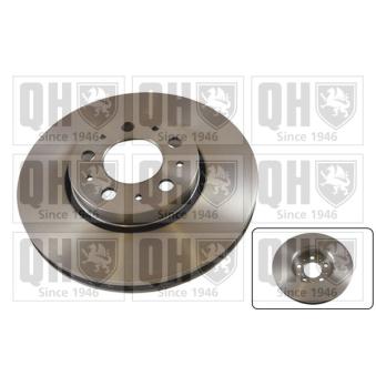 Jeu de 2 disques de frein avant QUINTON HAZELL OEM 31400739