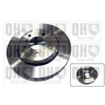 Jeu de 2 disques de frein arrière QUINTON HAZELL BDC5227 pour BMW Série 3 330 Cd - 204cv