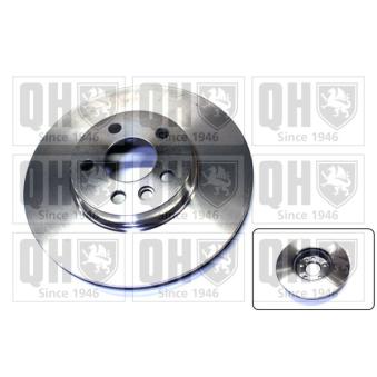 Jeu de 2 disques de frein avant QUINTON HAZELL OEM 1108038