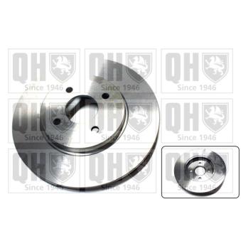 Jeu de 2 disques de frein avant QUINTON HAZELL OEM 4410264