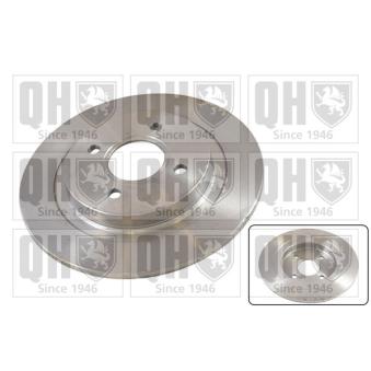 Jeu de 2 disques de frein arrière QUINTON HAZELL OEM 4324591
