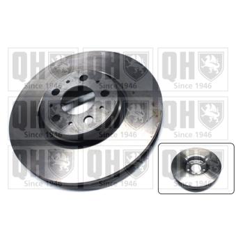 Jeu de 2 disques de frein avant QUINTON HAZELL OEM 31423325