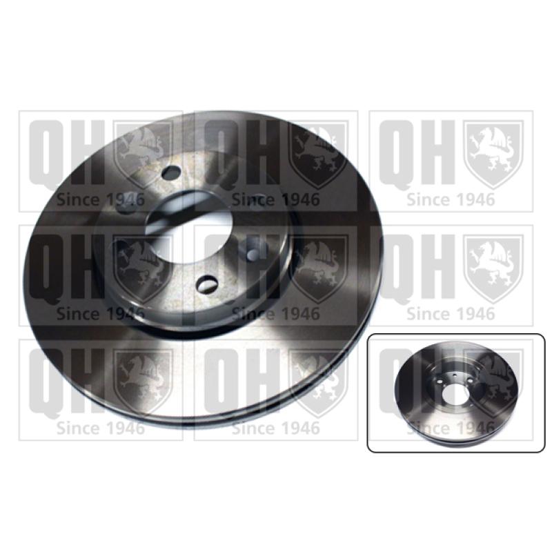 Jeu de 2 disques de frein avant QUINTON HAZELL BDC5369 - Visuel 1