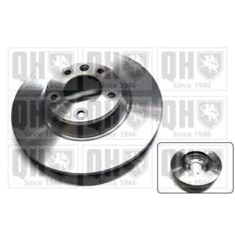 Disque de frein avant gauche QUINTON HAZELL OEM 95535140150