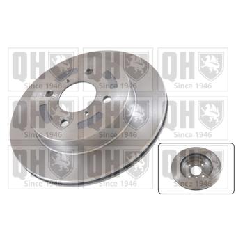 Jeu de 2 disques de frein avant QUINTON HAZELL OEM 5531180G02