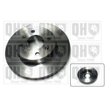 Jeu de 2 disques de frein avant QUINTON HAZELL OEM 517121C300