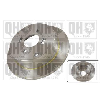 Disque de frein arrière droit QUINTON HAZELL BDC5451 pour SUZUKI VITARA 1.5 CRDi GLS - 110cv