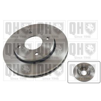 Jeu de 2 disques de frein avant QUINTON HAZELL OEM 45442000101