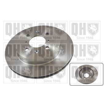Jeu de 2 disques de frein avant QUINTON HAZELL OEM 5531186G02
