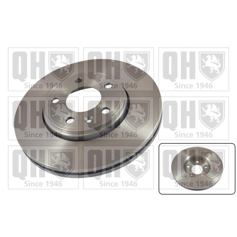 Jeu de 2 disques de frein avant QUINTON HAZELL BDC5469 - Visuel 1