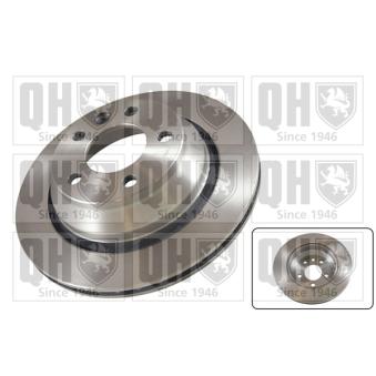 Jeu de 2 disques de frein arrière QUINTON HAZELL OEM 7L6615601E