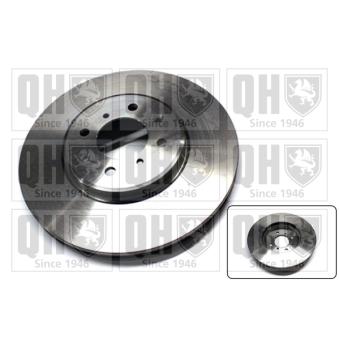 Jeu de 2 disques de frein avant QUINTON HAZELL OEM SDB000440