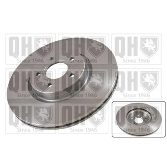 Jeu de 2 disques de frein avant QUINTON HAZELL OEM 3M512C375CD
