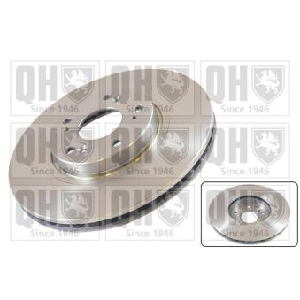 Jeu de 2 disques de frein avant QUINTON HAZELL OEM 45251SEAE30