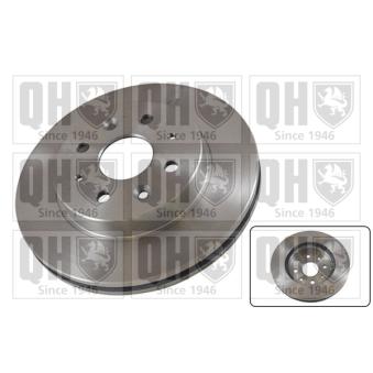 Jeu de 2 disques de frein avant QUINTON HAZELL OEM 51712FD300