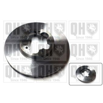 Jeu de 2 disques de frein avant QUINTON HAZELL OEM 1503287 Jeu de 2 disques de frein avant QUINTON HAZELL OEM 1503287