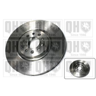 Jeu de 2 disques de frein avant QUINTON HAZELL OEM 51760622