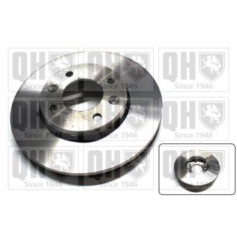 Jeu de 2 disques de frein avant QUINTON HAZELL OEM 0K2FA33251