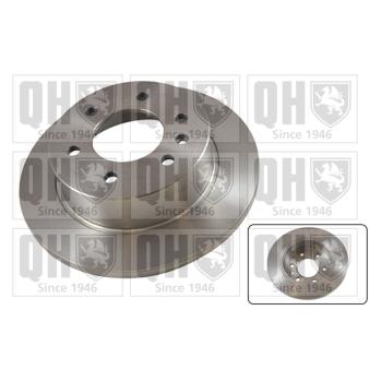 Jeu de 2 disques de frein arrière QUINTON HAZELL OEM A9104230000