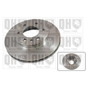 Jeu de 2 disques de frein avant QUINTON HAZELL OEM 9104210000