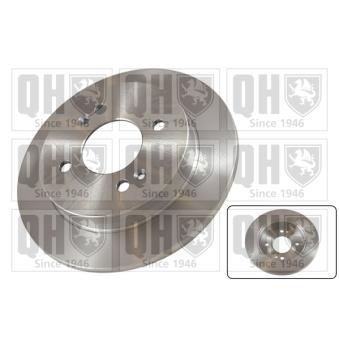 Jeu de 2 disques de frein arrière QUINTON HAZELL OEM 584110X500