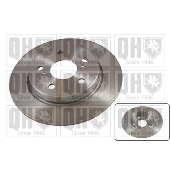 Jeu de 2 disques de frein arrière QUINTON HAZELL OEM 4243112280