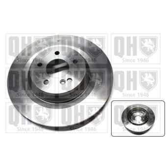 Jeu de 2 disques de frein arrière QUINTON HAZELL OEM A2304230812
