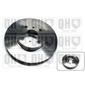Jeu de 2 disques de frein avant QUINTON HAZELL OEM 4351252120