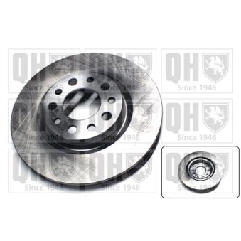 Jeu de 2 disques de frein arrière QUINTON HAZELL OEM 51760274