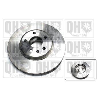 Jeu de 2 disques de frein avant QUINTON HAZELL OEM 8W0615301G