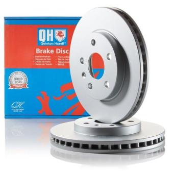 Jeu de 2 disques de frein avant QUINTON HAZELL OEM 569421