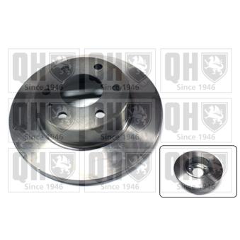 Jeu de 2 disques de frein arrière QUINTON HAZELL OEM 2996028