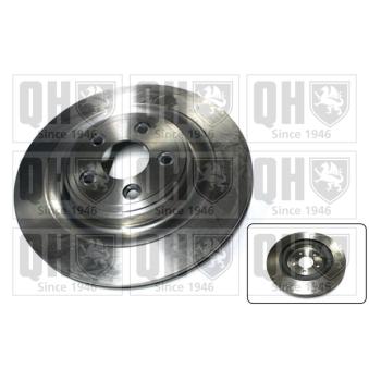 Jeu de 2 disques de frein arrière QUINTON HAZELL OEM C2C25339