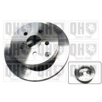 Jeu de 2 disques de frein arrière QUINTON HAZELL OEM 4243132111