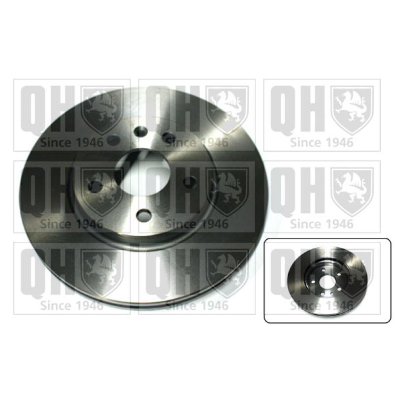 Jeu de 2 disques de frein avant QUINTON HAZELL BDC5933 - Visuel 1
