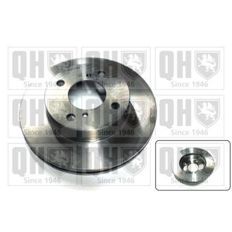 Jeu de 2 disques de frein avant QUINTON HAZELL OEM 55311M68K10