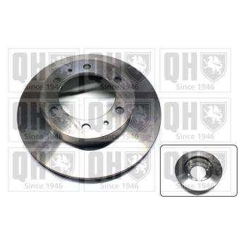 Jeu de 2 disques de frein avant QUINTON HAZELL OEM 435120K070